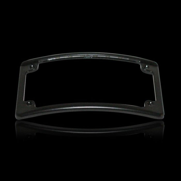 CUSTOM DYNAMICS – RADIUS MOTORCYCLE PLATE FRAMES WITH LED TAG ILLUMINATION – CHROME