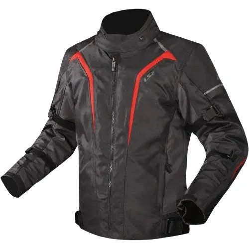 LS2 SEPANG BLACK RED JACKET Lvl-2