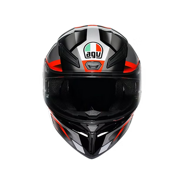 AGV K1 S FASTLAP BLACK/GREY/RED DOT(E2206)