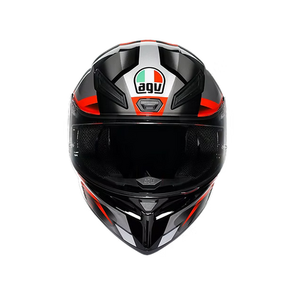 AGV K1 S FASTLAP BLACK/GREY/RED DOT(E2206)