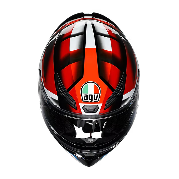 AGV K1 S FASTLAP BLACK/RED/BLUE DOT(E2206)
