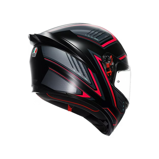 AGV K1 S SLING MATT BLACK/PINK DOT(E2206)