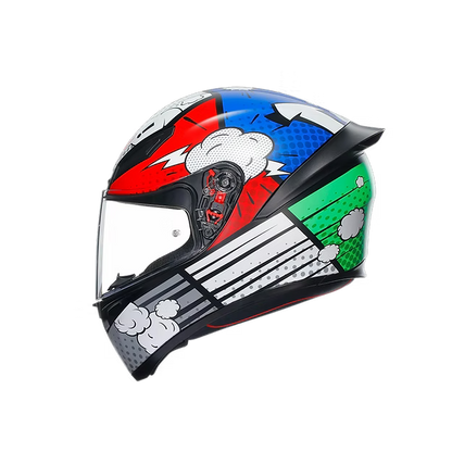 AGV K1 S BANG MATT ITALY/BLUE DOT(E2206)