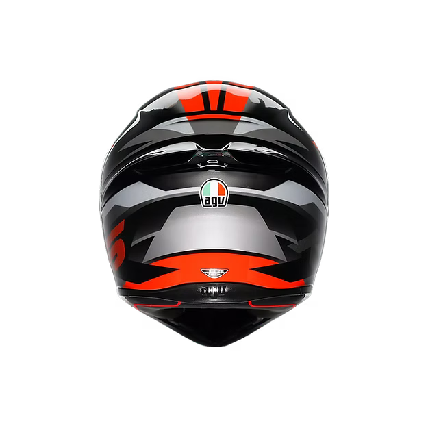 AGV K1 S FASTLAP BLACK/GREY/RED DOT(E2206)