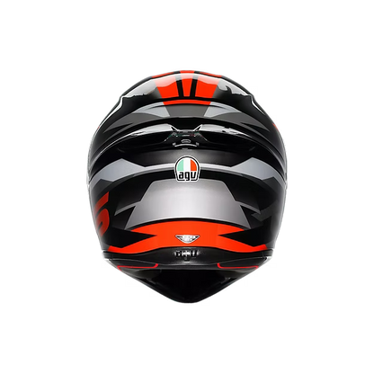 AGV K1 S FASTLAP BLACK/GREY/RED DOT(E2206)