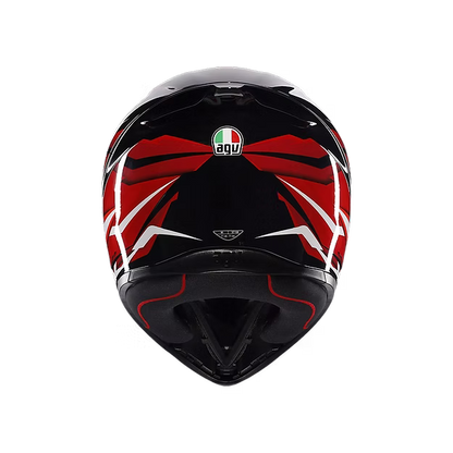 AGV K1 S LION BLACK/RED/WHITE  DOT(E2206)