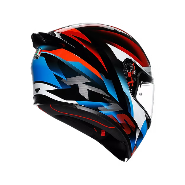 AGV K1 S FASTLAP BLACK/RED/BLUE DOT(E2206)