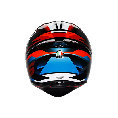 AGV K1 S FASTLAP BLACK/RED/BLUE DOT(E2206)