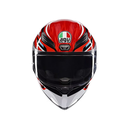 AGV K1 S LION BLACK/RED/WHITE  DOT(E2206)