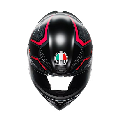 AGV K1 S SLING MATT BLACK/PINK DOT(E2206)