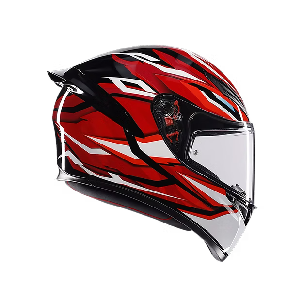 AGV K1 S LION BLACK/RED/WHITE  DOT(E2206)