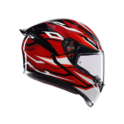 AGV K1 S LION BLACK/RED/WHITE  DOT(E2206)