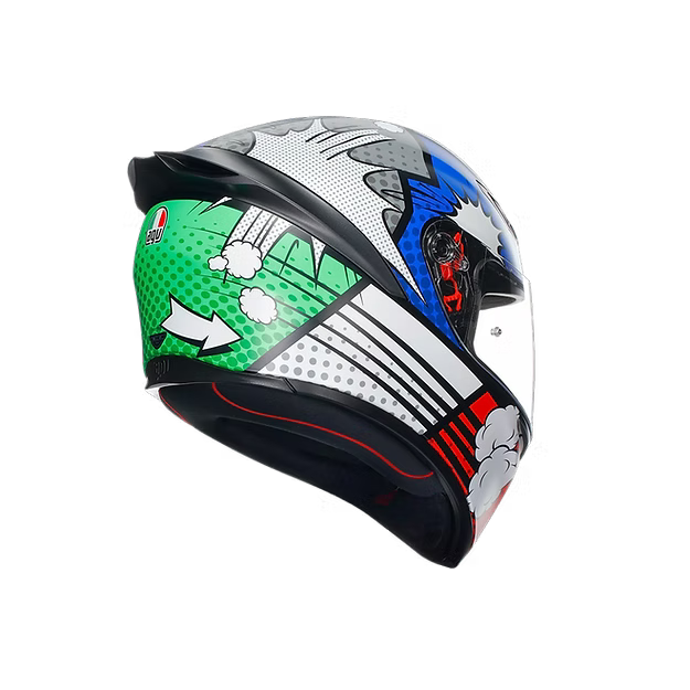 AGV K1 S BANG MATT ITALY/BLUE DOT(E2206)