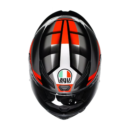 AGV K1 S FASTLAP BLACK/GREY/RED DOT(E2206)