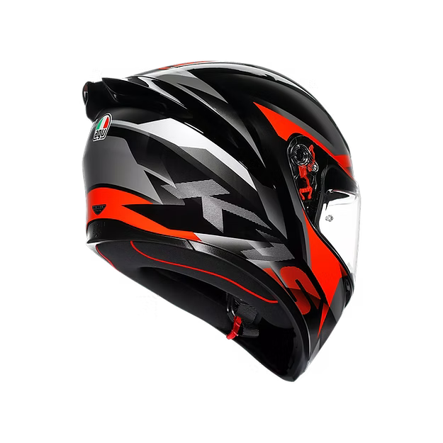 AGV K1 S FASTLAP BLACK/GREY/RED DOT(E2206)
