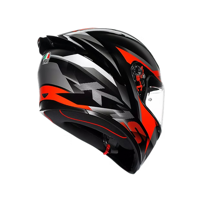 AGV K1 S FASTLAP BLACK/GREY/RED DOT(E2206)