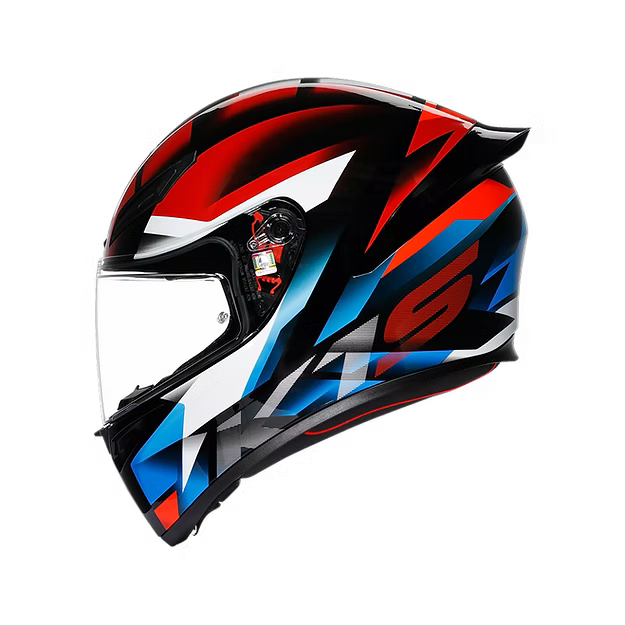 AGV K1 S FASTLAP BLACK/RED/BLUE DOT(E2206)