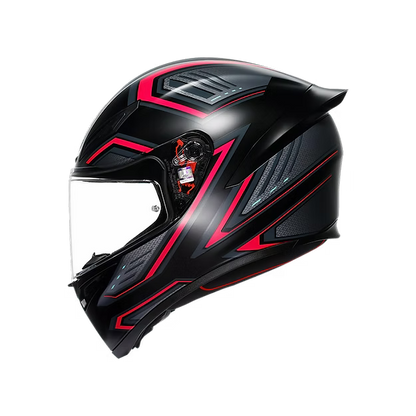AGV K1 S SLING MATT BLACK/PINK DOT(E2206)