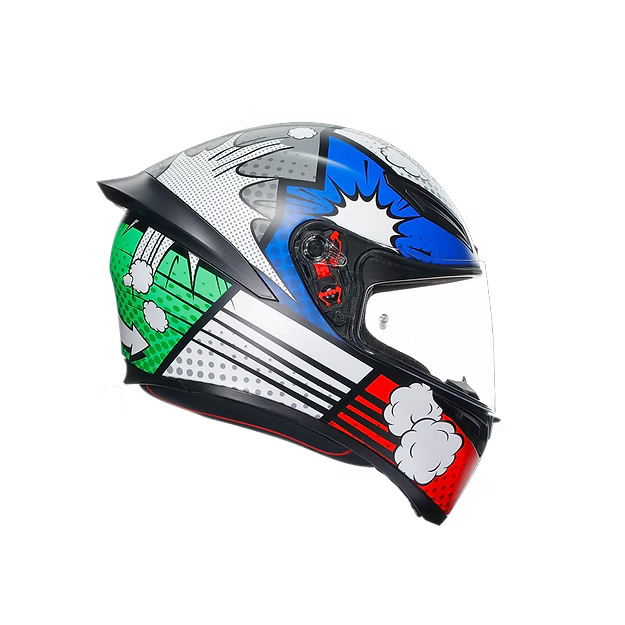 AGV K1 S BANG MATT ITALY/BLUE DOT(E2206)