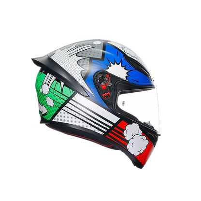 AGV K1 S BANG MATT ITALY/BLUE DOT(E2206)