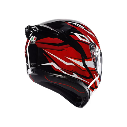 AGV K1 S LION BLACK/RED/WHITE  DOT(E2206)