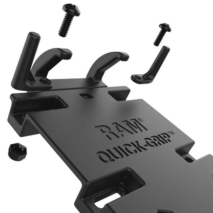 RAM® Quick-Grip™ XL Phone Mount with Handlebar U-Bolt Base