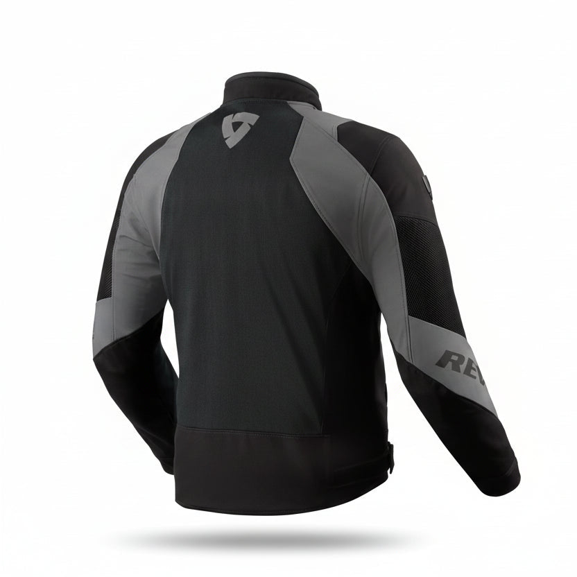 REV'IT HYPERSPEED 3 GT AIR JACKET- BLACK GREY