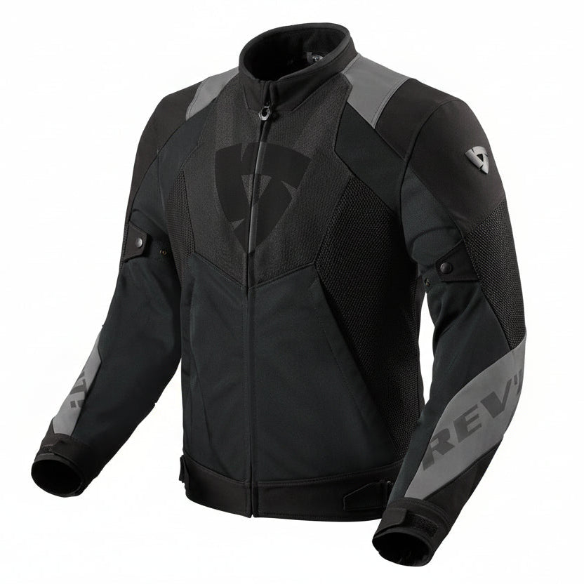REV'IT HYPERSPEED 3 GT AIR JACKET- BLACK GREY