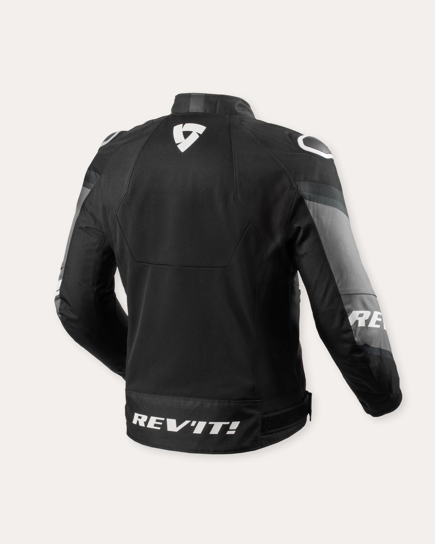 REV'IT QUANTUM 3 AIR JACKET BLACK WHITE