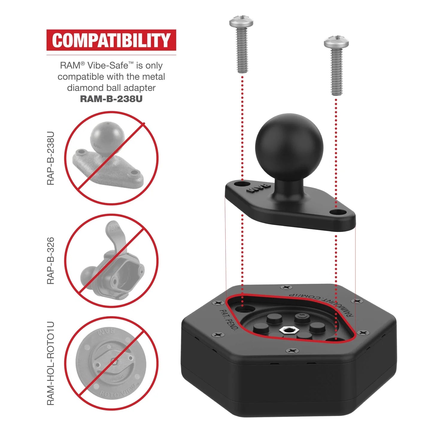 RAM VIBRATION DAMPNER
