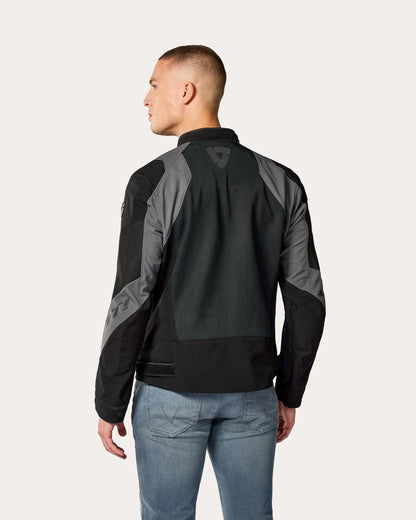 REV'IT HYPERSPEED 3 GT AIR JACKET- BLACK GREY
