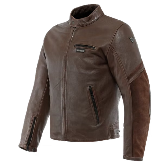 DAINESE MERAK LEATHER JACKET TOBACCA