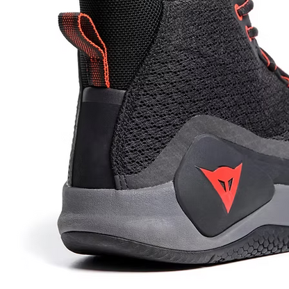 DAINESE ATIPICA AIR 2 SHOES BLACK/RED FLUO