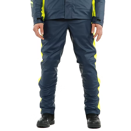 DAINESE STORM 2 UNISEX PANT BLACK-IRIS/FLUO-YELLOW