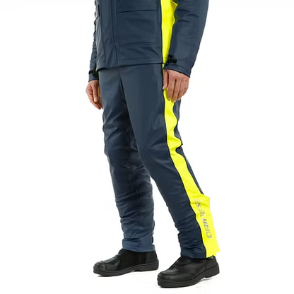 DAINESE STORM 2 UNISEX PANT BLACK-IRIS/FLUO-YELLOW