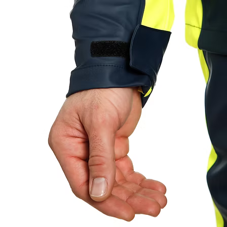 DAINESE STORM 2 UNISEX JACKET BLACK-IRIS/FLUO-YELLOW