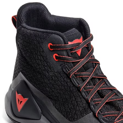 DAINESE ATIPICA AIR 2 SHOES BLACK/RED FLUO