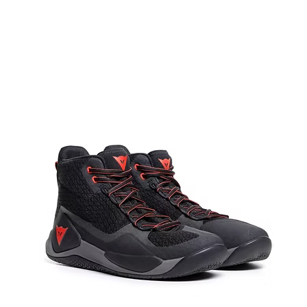 DAINESE ATIPICA AIR 2 SHOES BLACK/RED FLUO