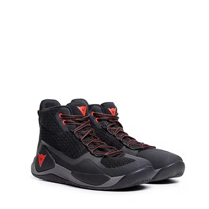 DAINESE ATIPICA AIR 2 SHOES BLACK/RED FLUO