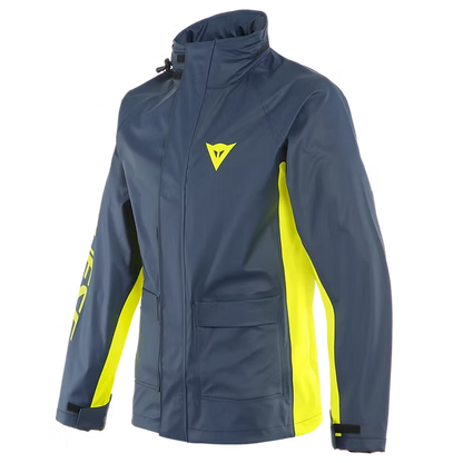 DAINESE STORM 2 UNISEX JACKET BLACK-LRIS/FLUO-YELLOW