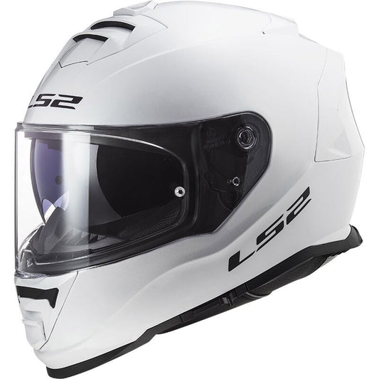 LS2 FF800 STORM II SOLID WHITE