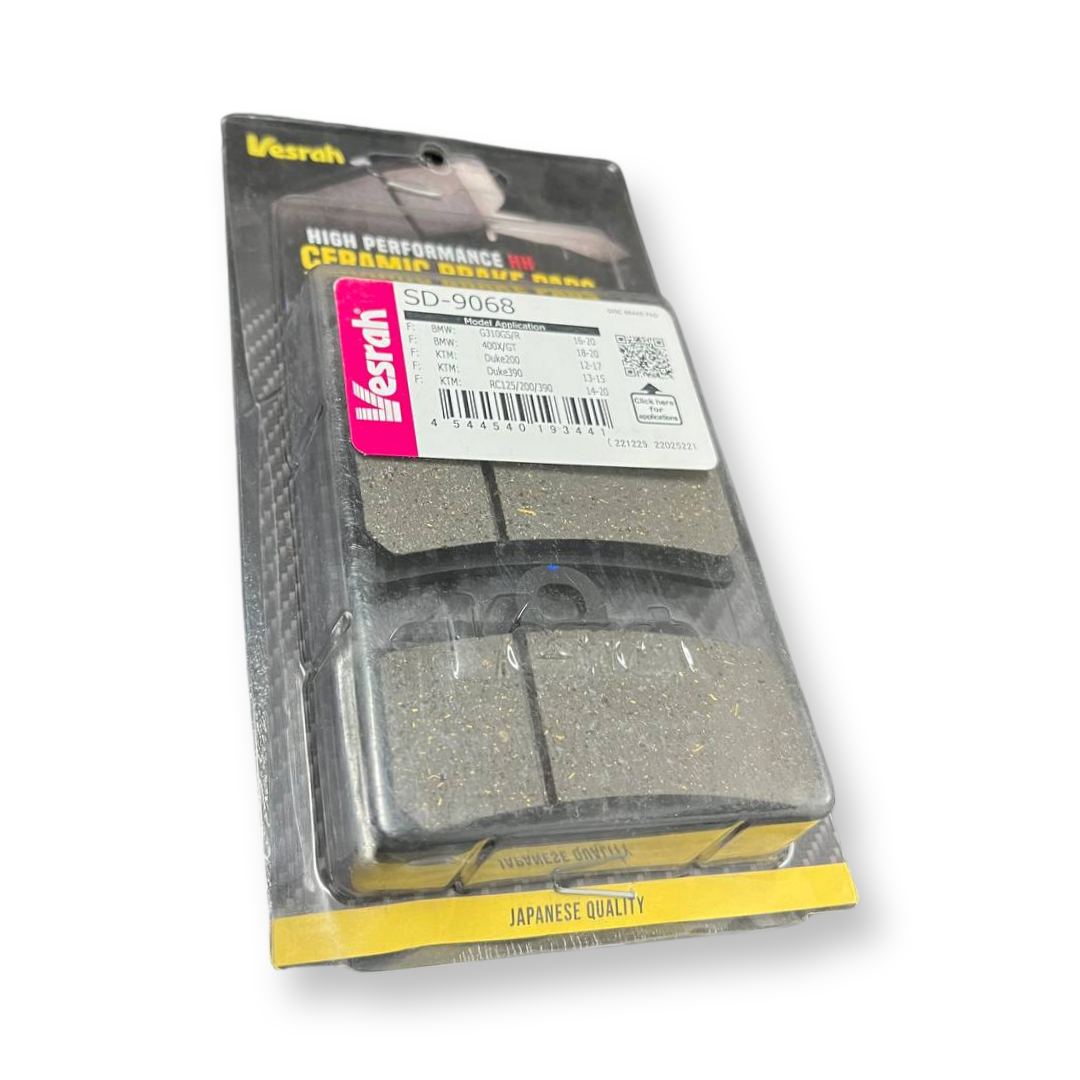 VESRAH SD-9068 BRAKE PADS FOR KTM / BAJAJ / BMW / TVS (FRONT)