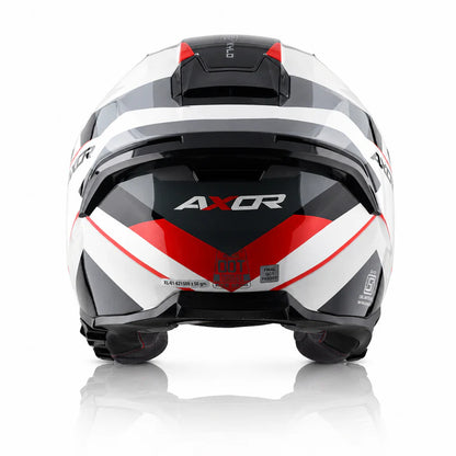 AXOR KYLO RAY HELMET WHITE RED
