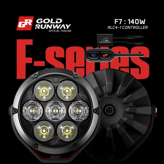 GOLD RUNWAY GR-F7 RLC4 140W 6300K 15400LM