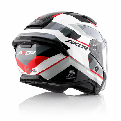AXOR KYLO RAY HELMET WHITE RED