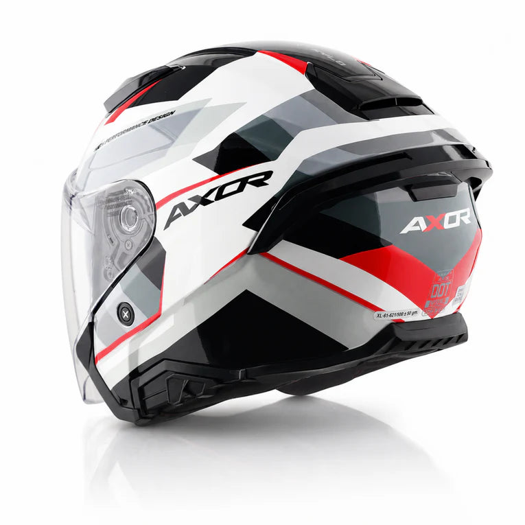 AXOR KYLO RAY HELMET WHITE RED