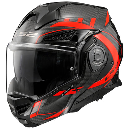 ls2 ff313 vortex carbon modular helmet LS2 FF901 ADVANT X CARBON MODULAR HELMET- FUTURE RED – BikeFormers