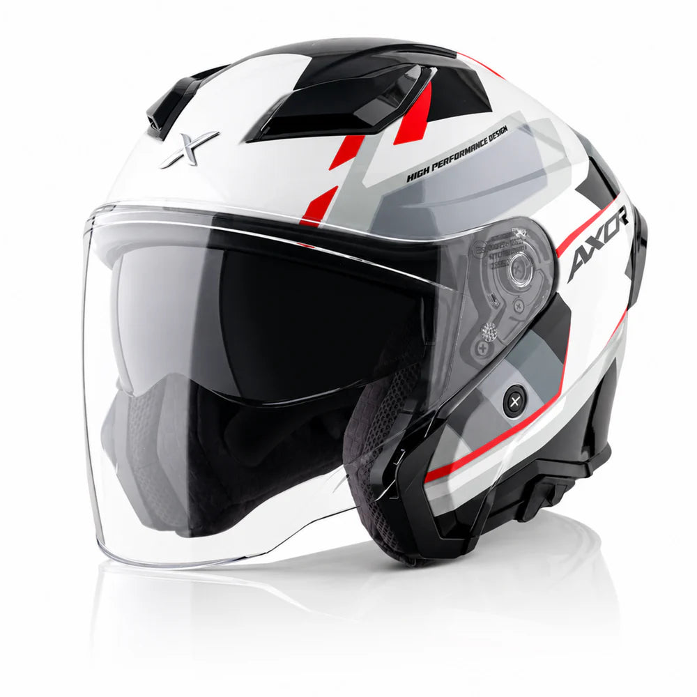 AXOR KYLO RAY HELMET WHITE RED