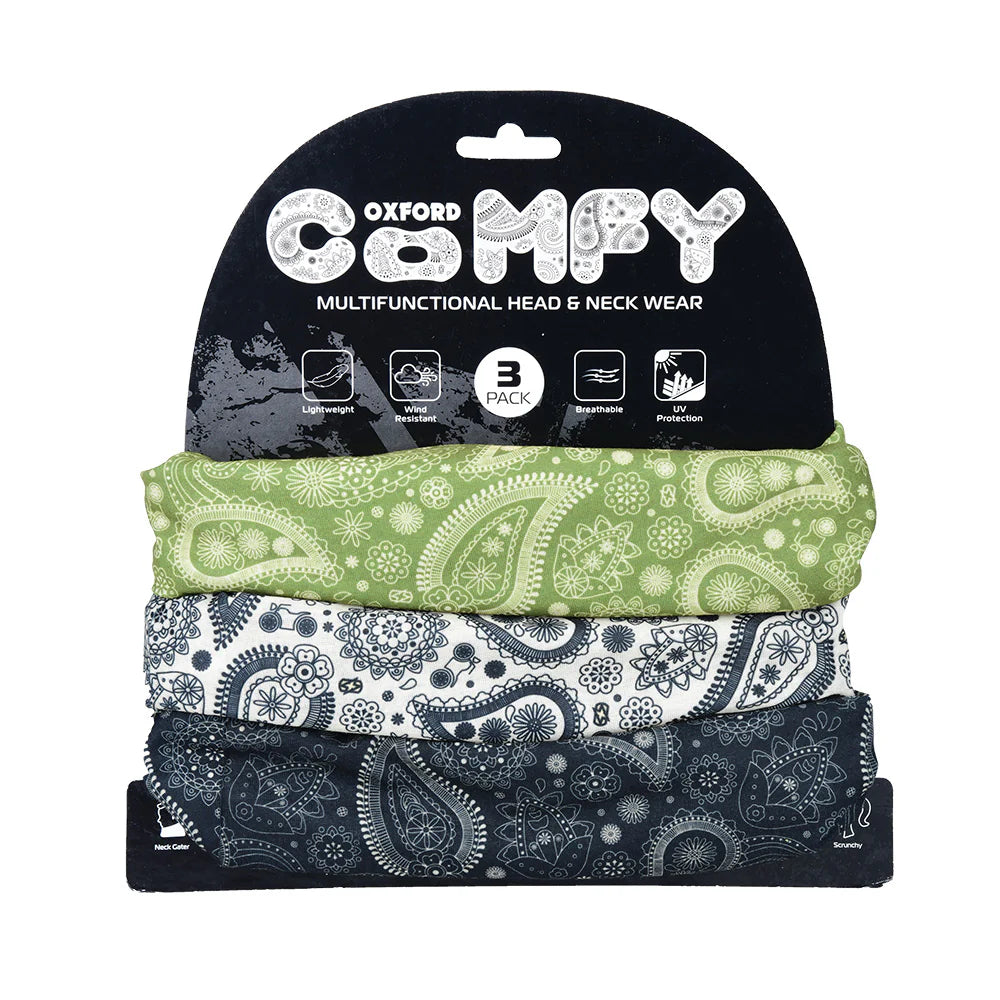 OXFORD COMFY PAISLEY 3 PACK
