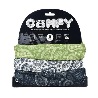 OXFORD COMFY PAISLEY 3 PACK